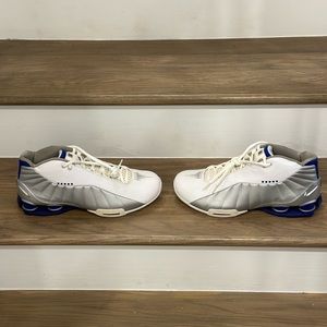 Nike Shox BB4 White Silver Metallic - Like New No Box